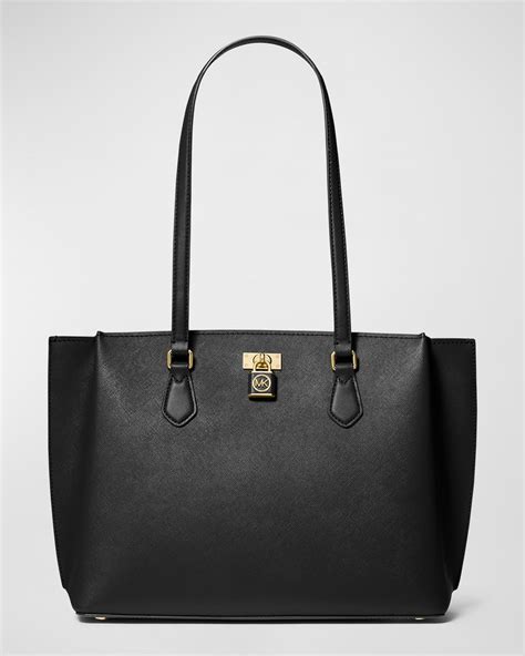 ruby saffiano leather carryall